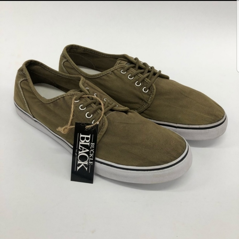 🎉HP🎉 New Mens Buckle Black fender grey shoes